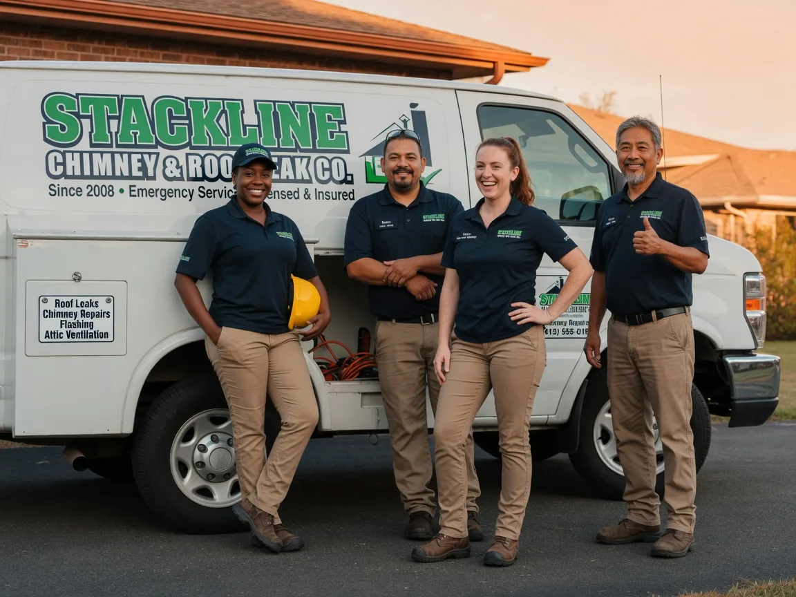 Chimney flashing repair company in Bradley, SC